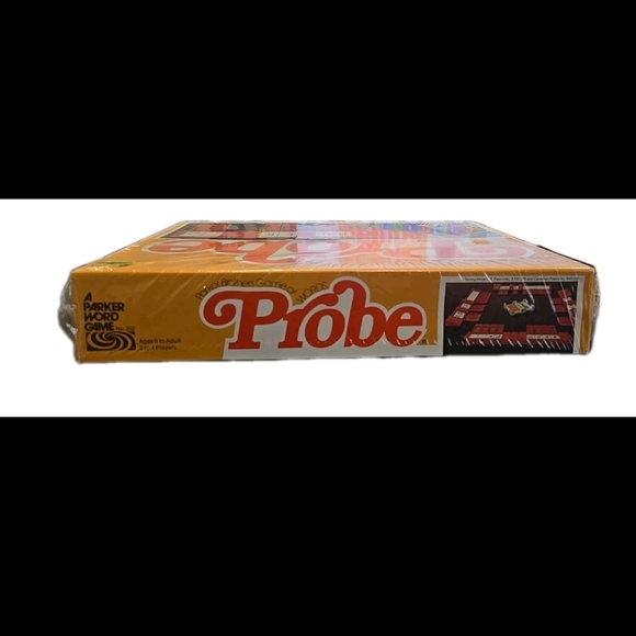 Vintage Probe Board Game Parker Brothers Game Of Words 202 1976 Sealed - Picture 4 of 6